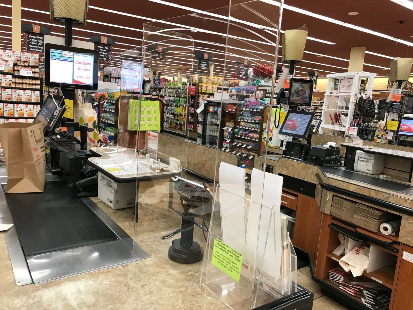 Raley's barriers